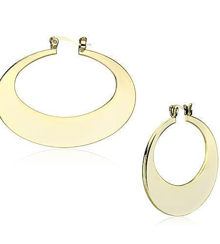 LO2737 Gold Iron Earrings